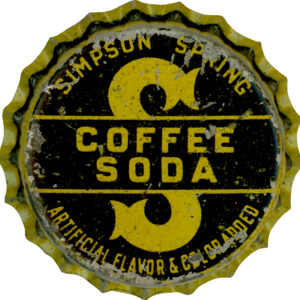Simpson Spring Coffee Soda Bottle Cap