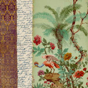 Three Columns Junk Journal Page