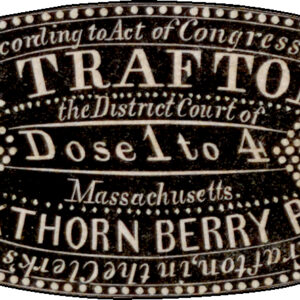 Dr. Trafton's Buckthorn Berry Pills Label