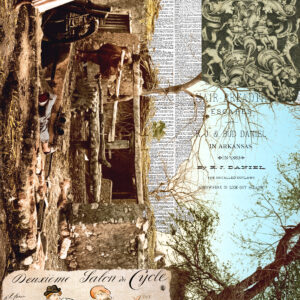 Hair Breadth Escapes Junk Journal Page