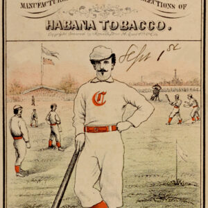 Red Stocking Habana Tobacco Label w/Sample