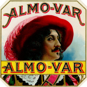 Almo-Var Cigar Label