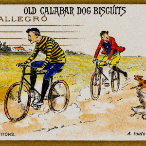 Old Calabar Dog Biscuits Allegro Trade Card w/Sample