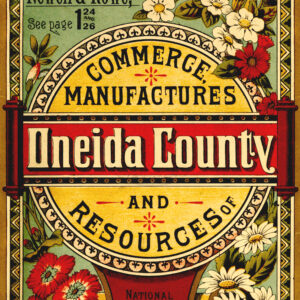 Oneida County New York 1800's Business Advertisement