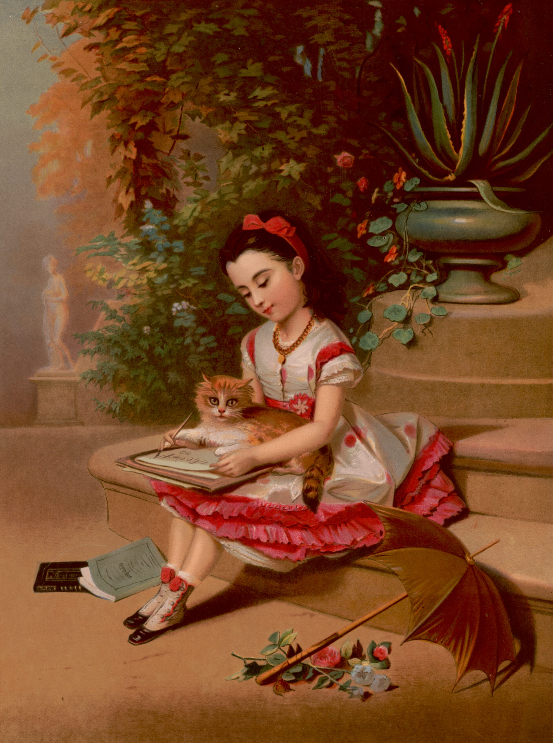 Idyll Victorian Picture Card