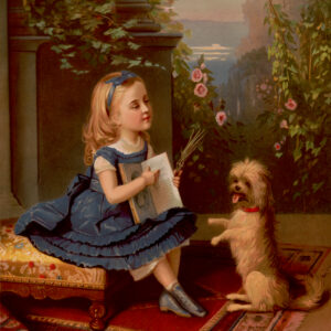 Lesson Victorian Picture Card
