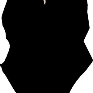 Old Gentleman Smoking Cigar Die Cut Figure