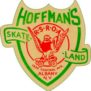 Hoffman's Skate-Land Central Avenue Albany New York Decal